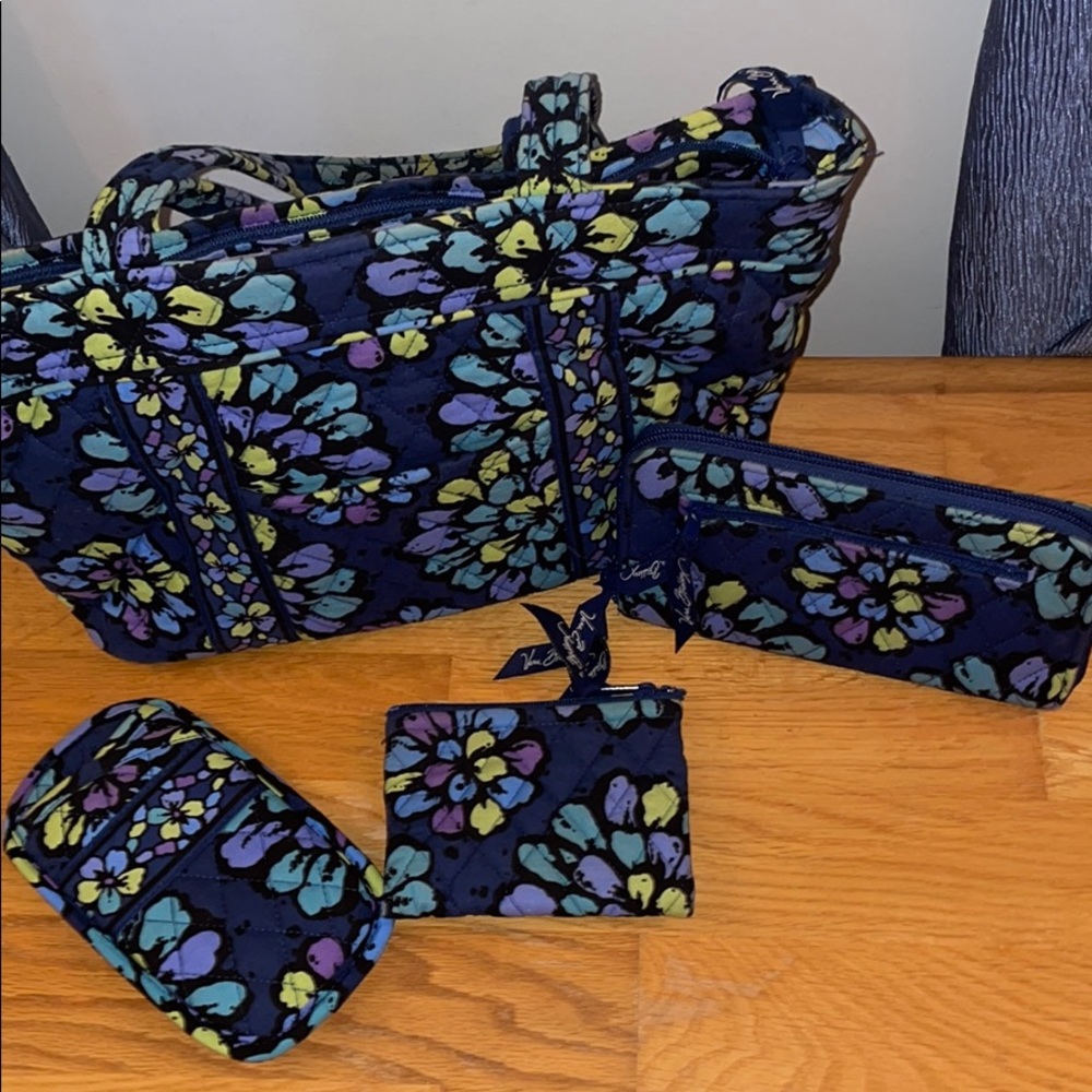 4 Piece Vera Bradley Purse Set
